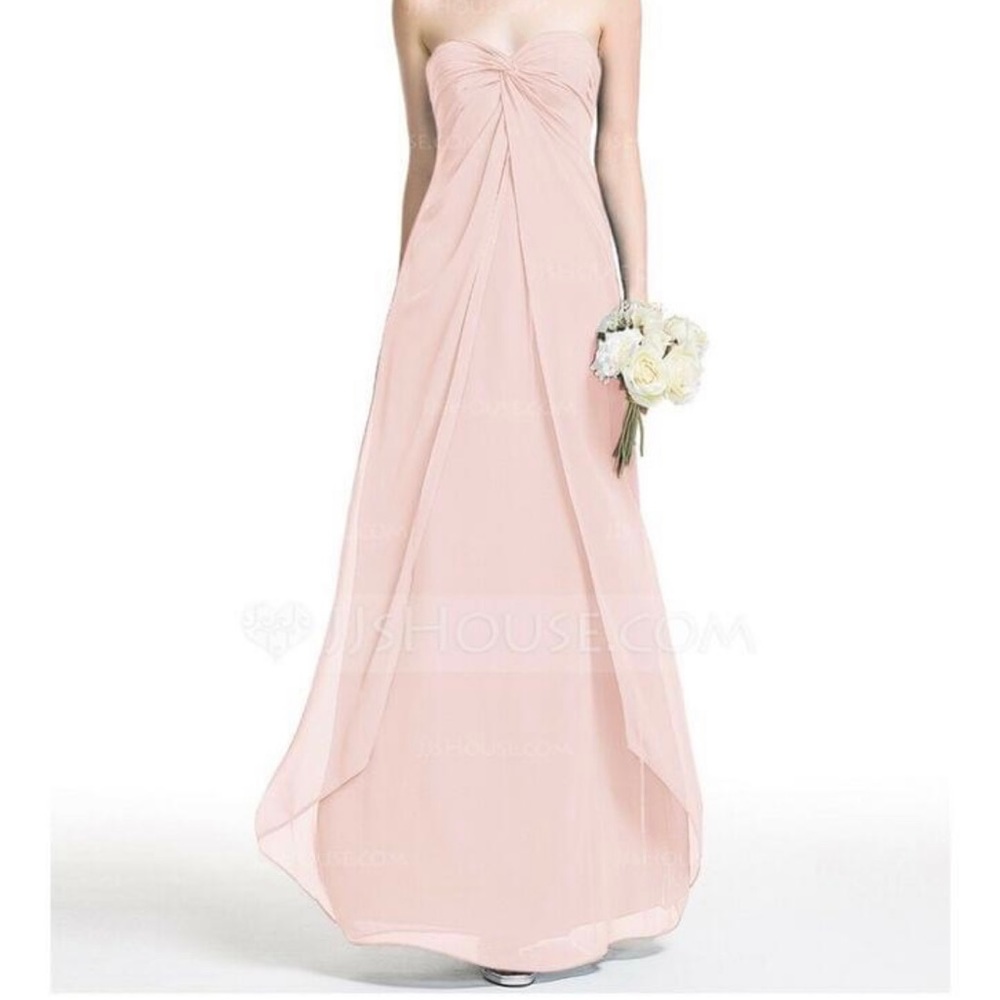 Chiffon bridesmaid dress